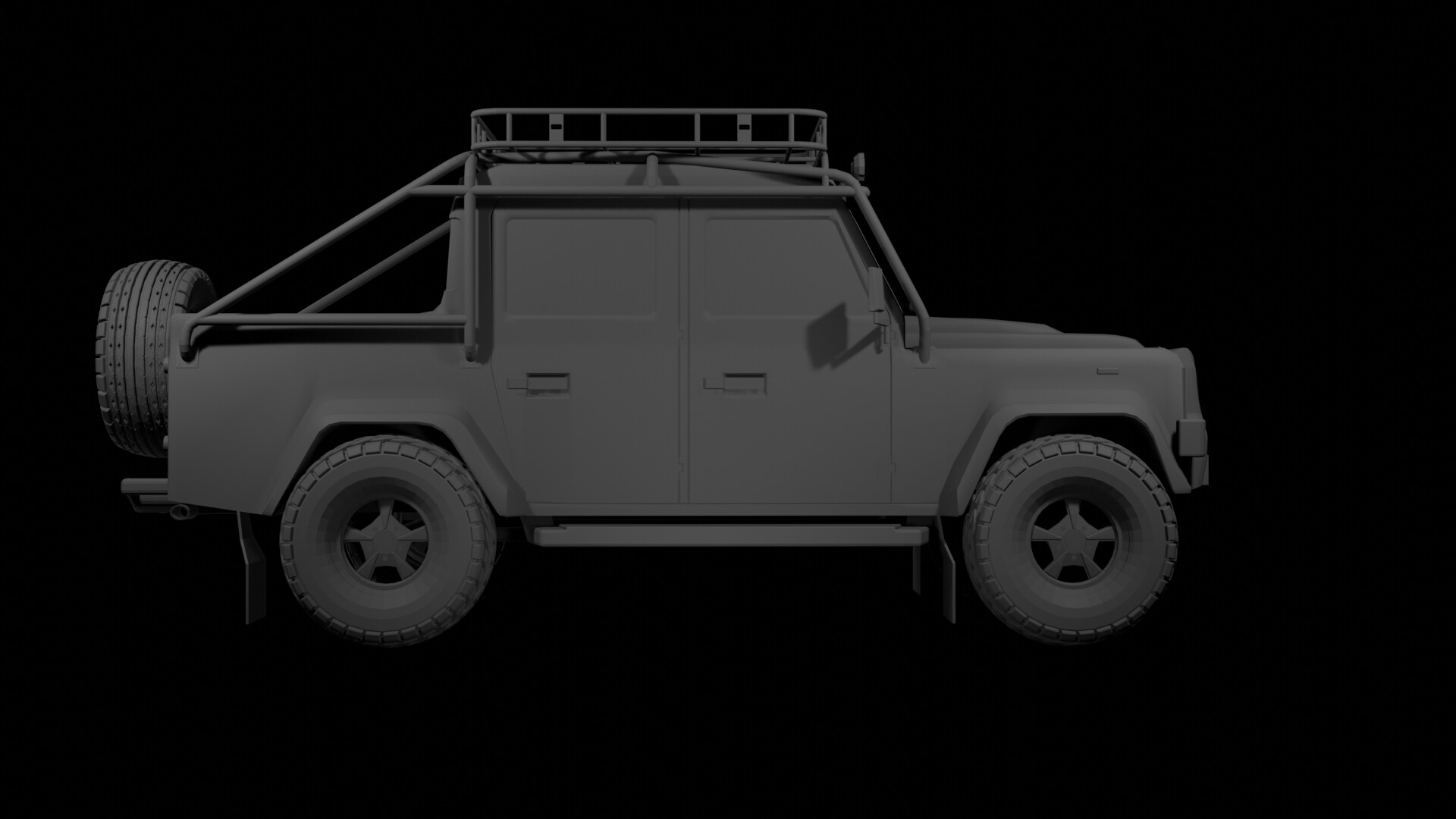 Defender 110 - Vehicle and Environment