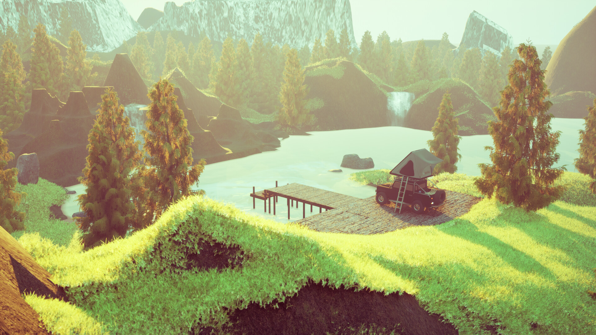 Defender 110 - Vehicle and Environment