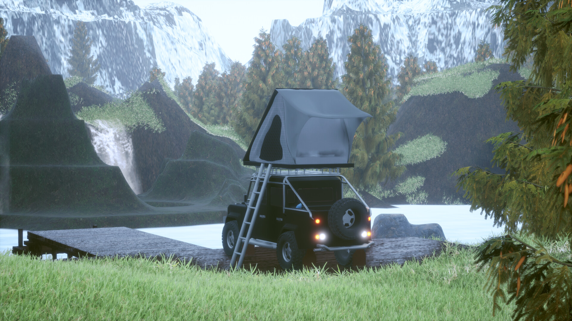 Defender 110 - Vehicle and Environment
