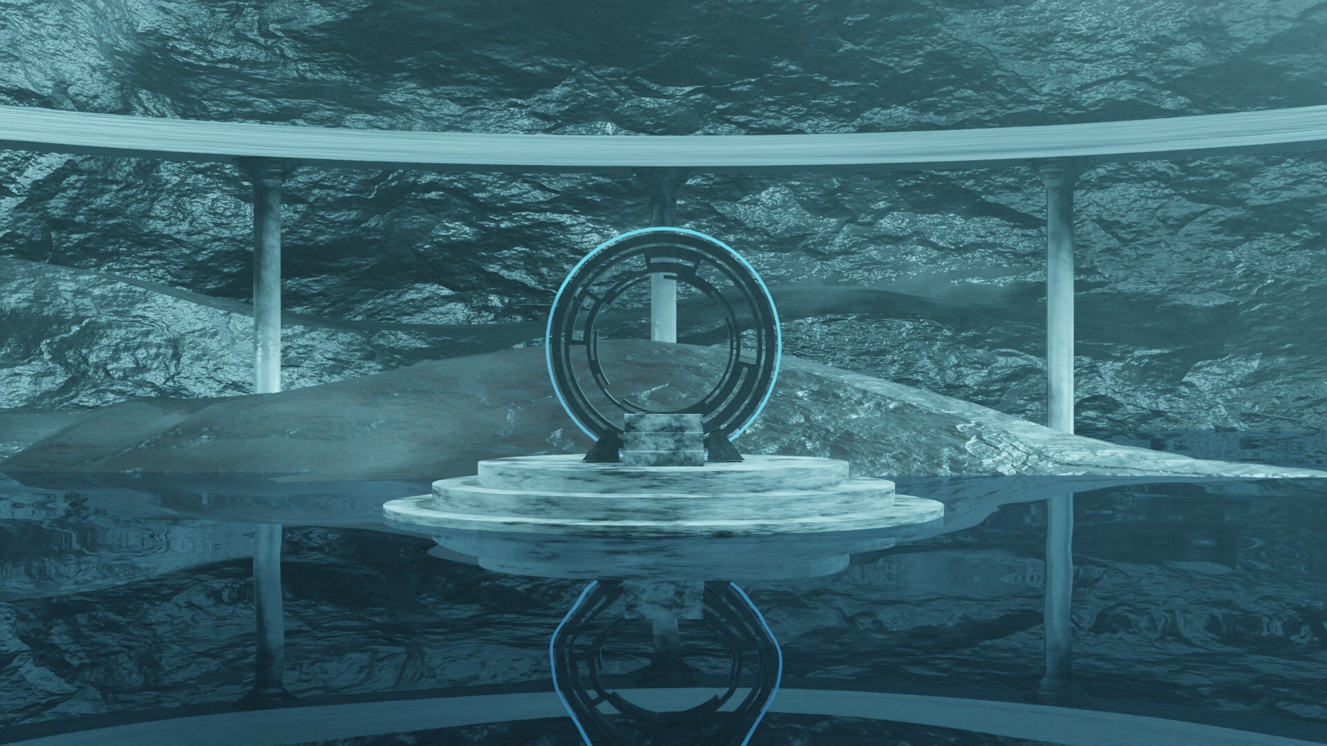 Energy ring - Sci-Fi environment