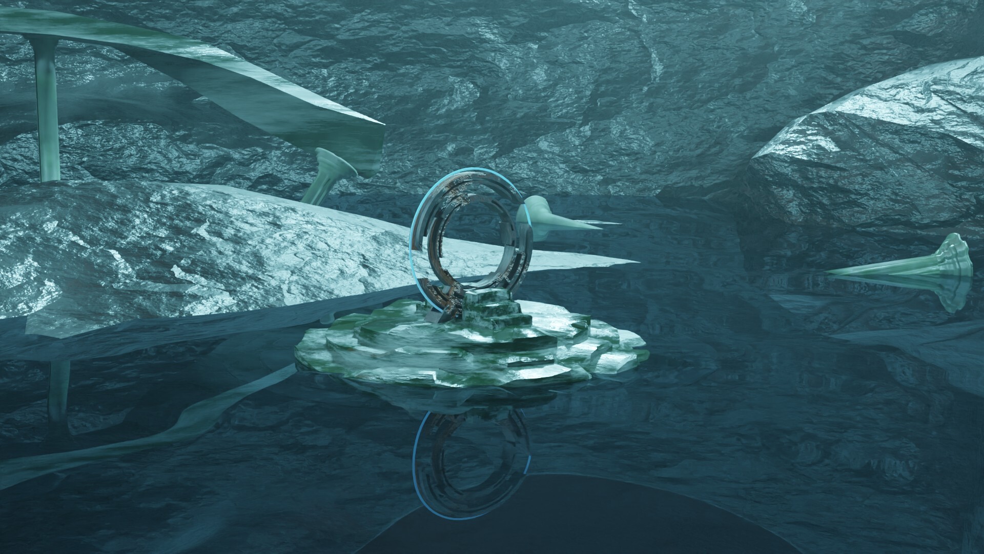 Energy ring - Sci-Fi environment