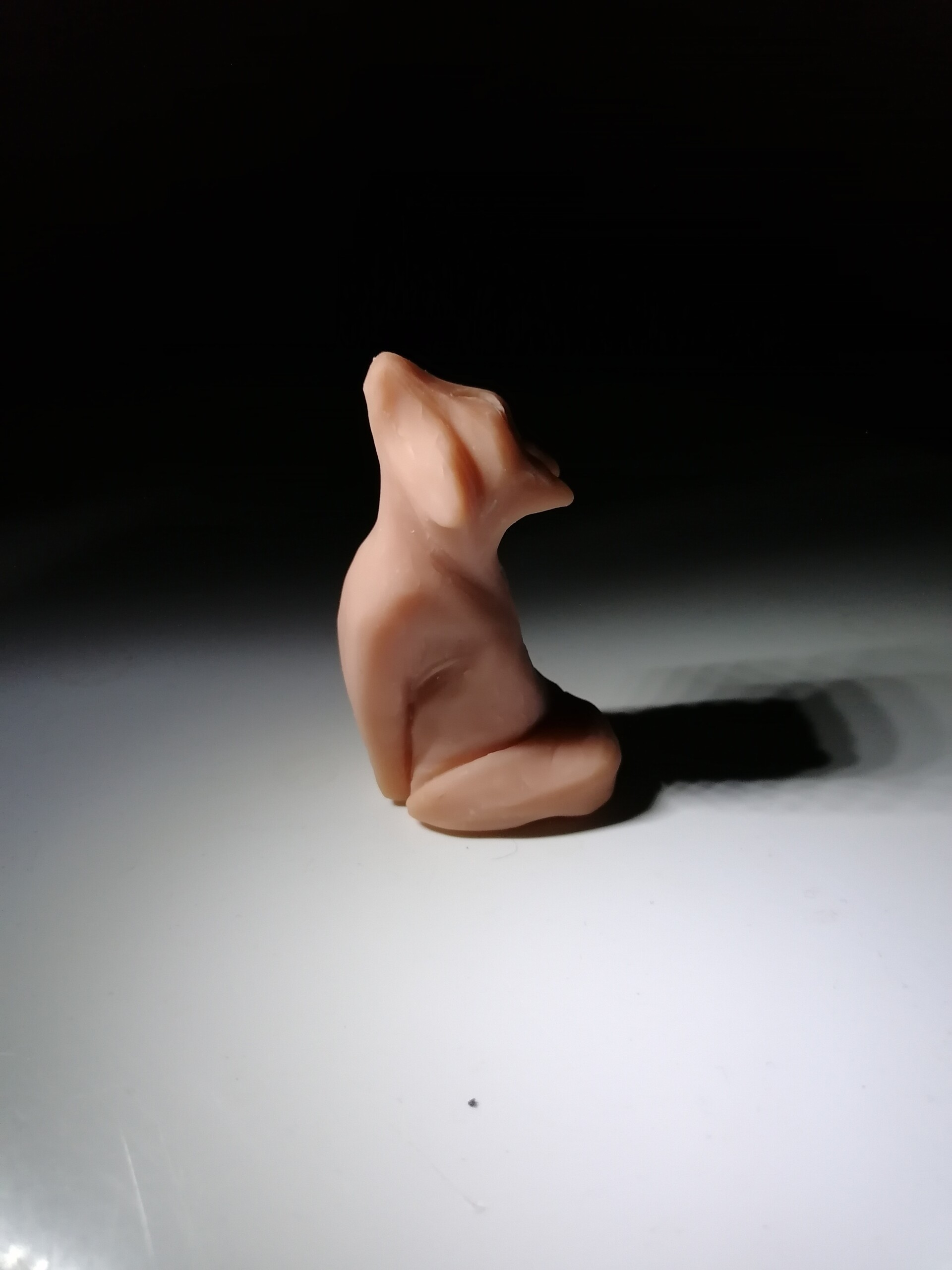 Fox sculpture - traditional sculpting