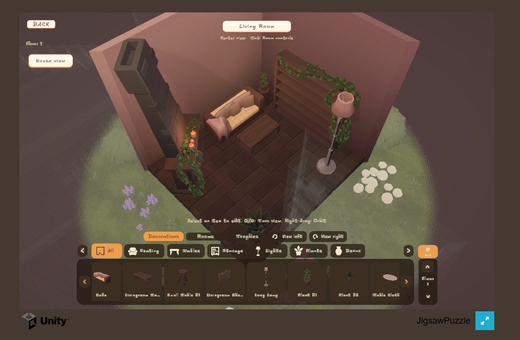 Game art for - Jigsaw Home