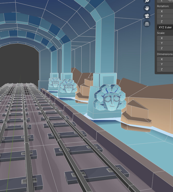 3D assets - Game - SubwaySurfers